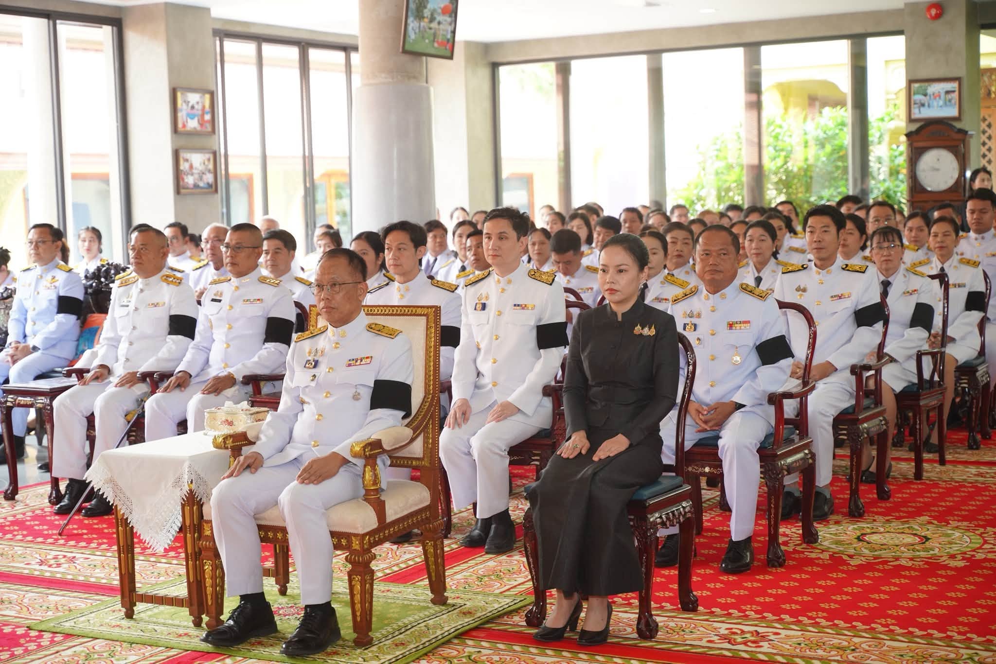 title - ส.ป.ก. อ่างทอง ร่วมพิธีบำเพ็ญกุศลปัญญาสมวาร (50 วัน) เพื่ออุทิศถวายเป็นพระกุศลแด่สมเด็จพระเจ้าลูกเธอ เจ้าฟ้าพัชรกิติยาภา นเรนทิราเทพยวดี กรมหลวงราชสาริณีสิริพัชร มหาวัชรราชธิดา 